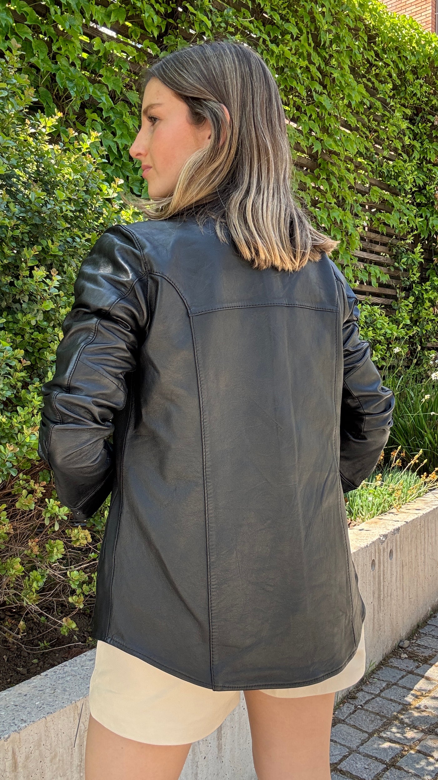 Camisa cuero Nilo Negro