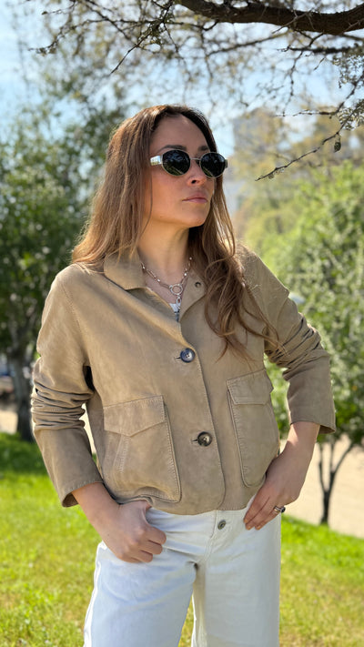 Chaqueta Gamuza Garda Arena