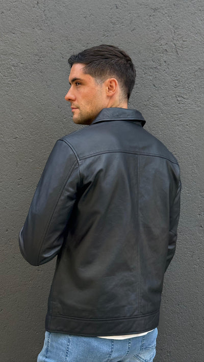 Chaqueta Cuero Nirvana Negro