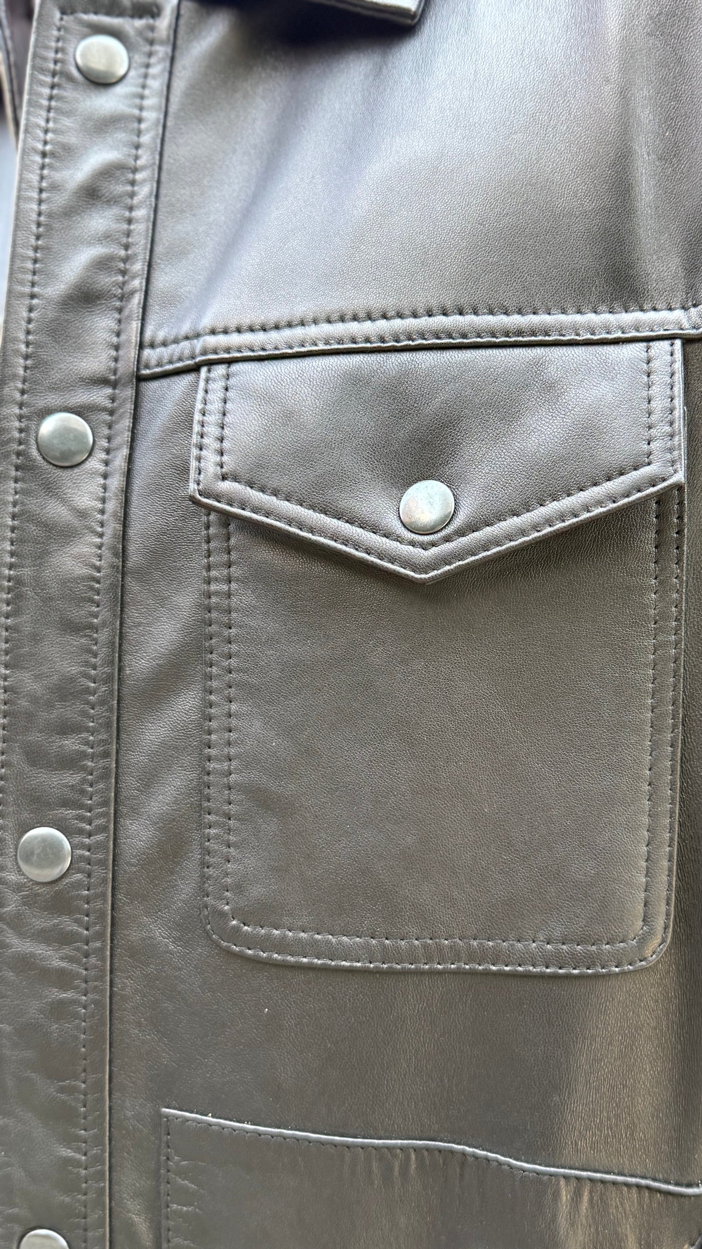 Chaqueta Cuero Nirvana Negro