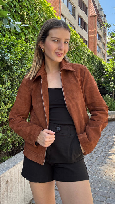 Chaqueta Gamuza Osaka Café