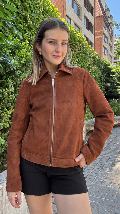 Chaqueta Gamuza Osaka Café
