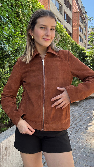 Chaqueta Gamuza Osaka Café