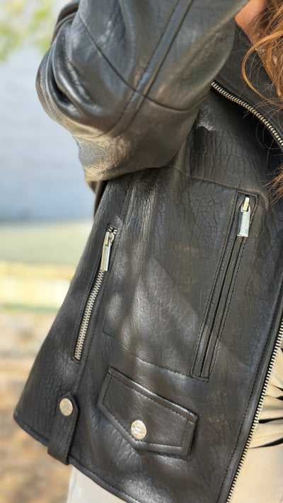 Chaqueta Recife Black Bubble