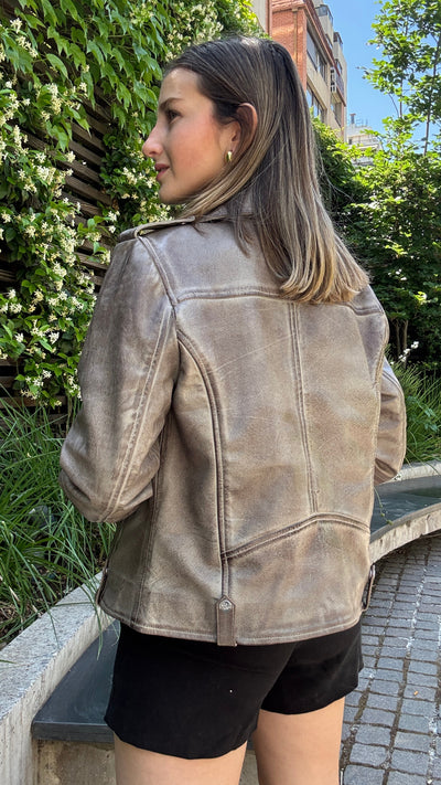 Chaqueta Recife Taupe Rosa