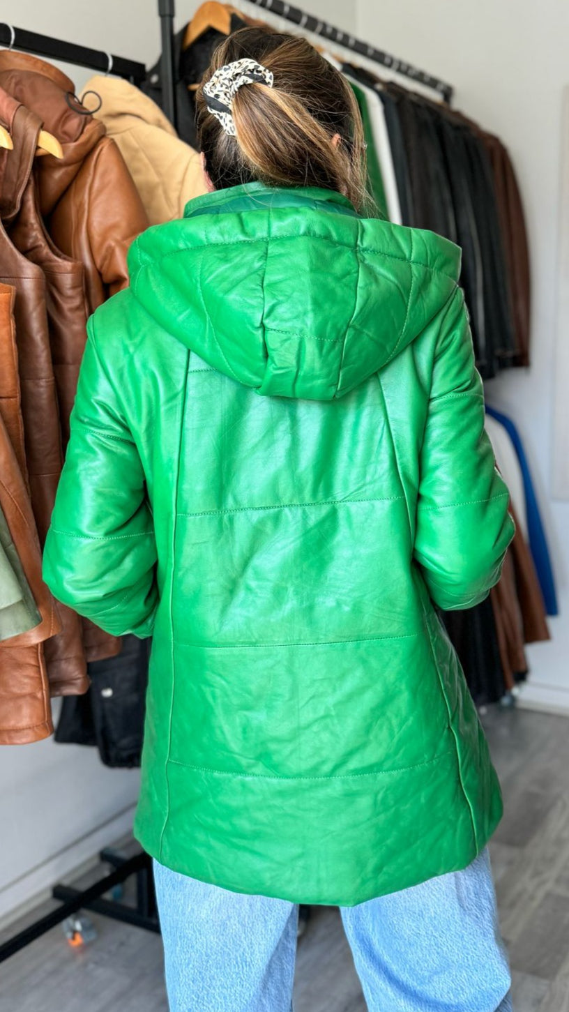 Parka Cuero Ottawa Verde