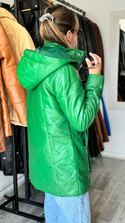 Parka Cuero Ottawa Verde