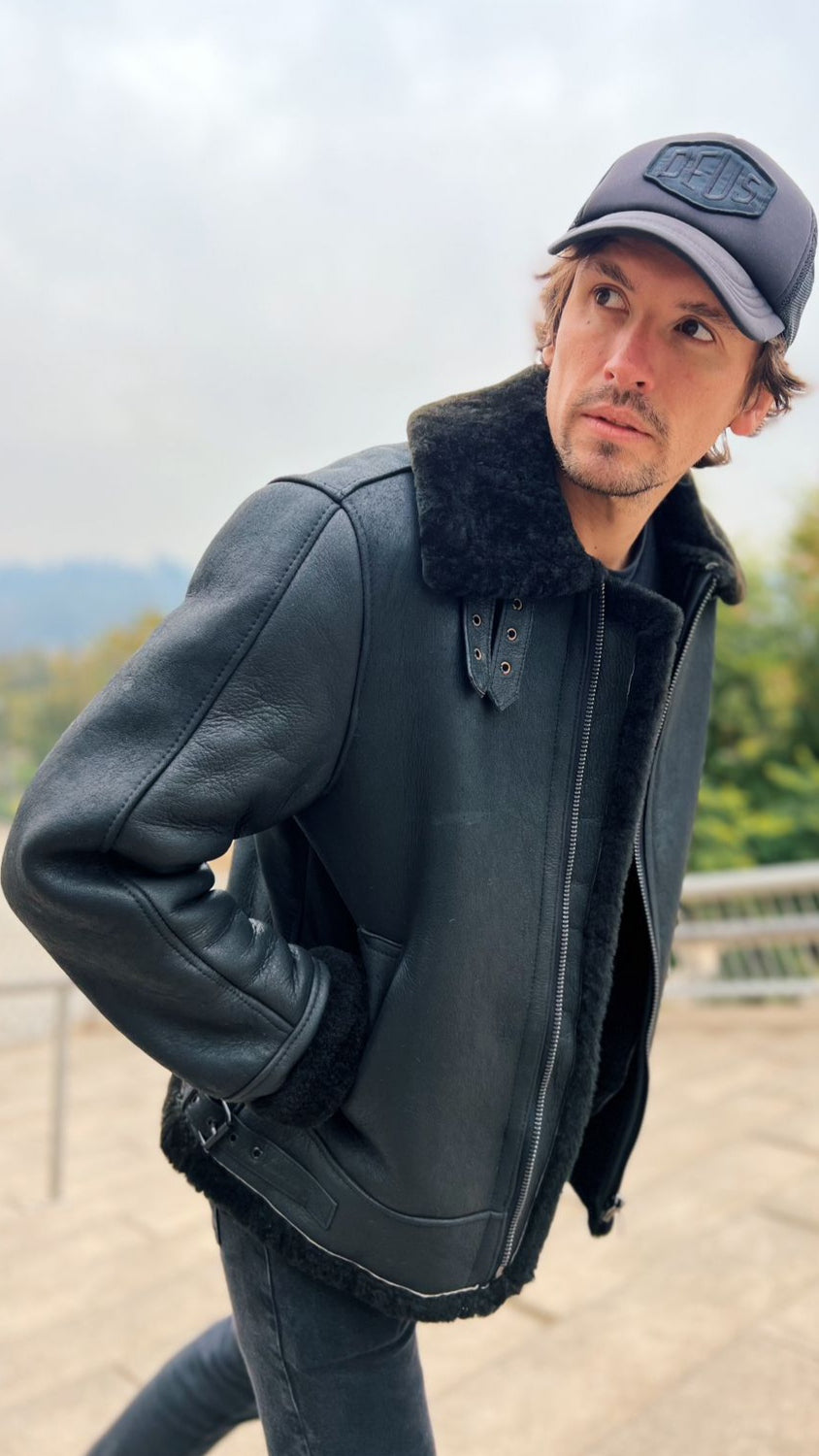 Silverstone HOMBRE Negro – Boloma Leathers