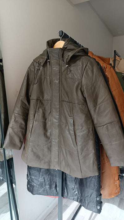 Parka Cuero Ottawa Oliva