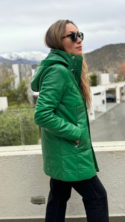 Parka Cuero Ottawa Verde