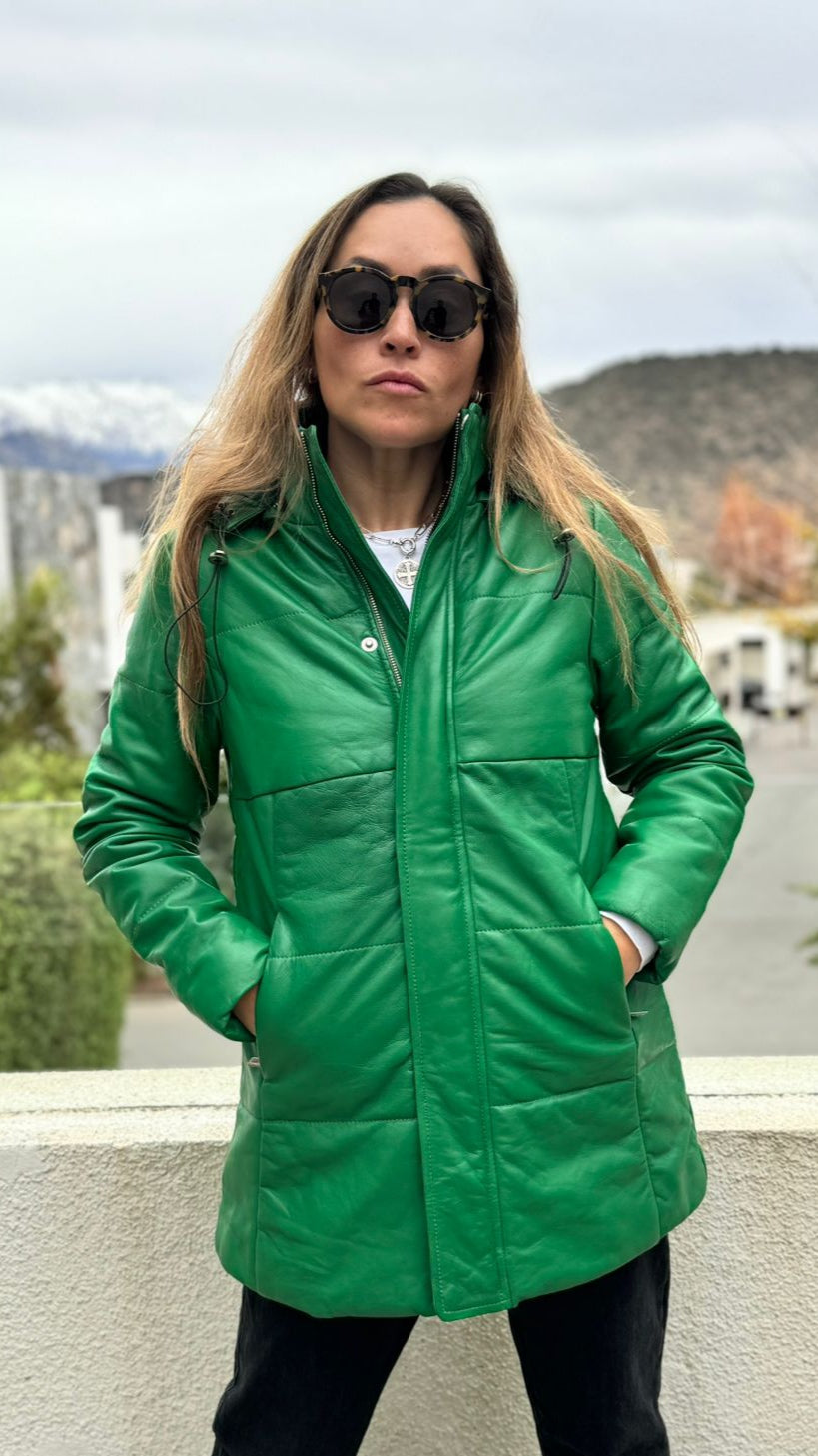 Parka Cuero Ottawa Verde