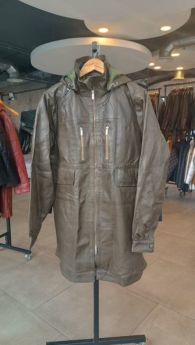 Trench Cuero Helsinki Oliva