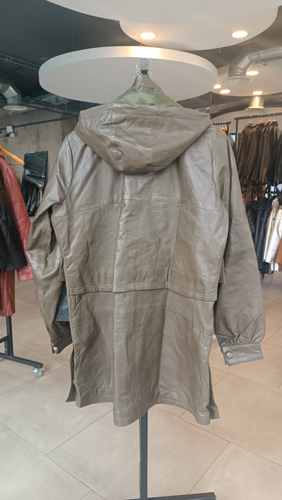 Trench Cuero Helsinki Oliva