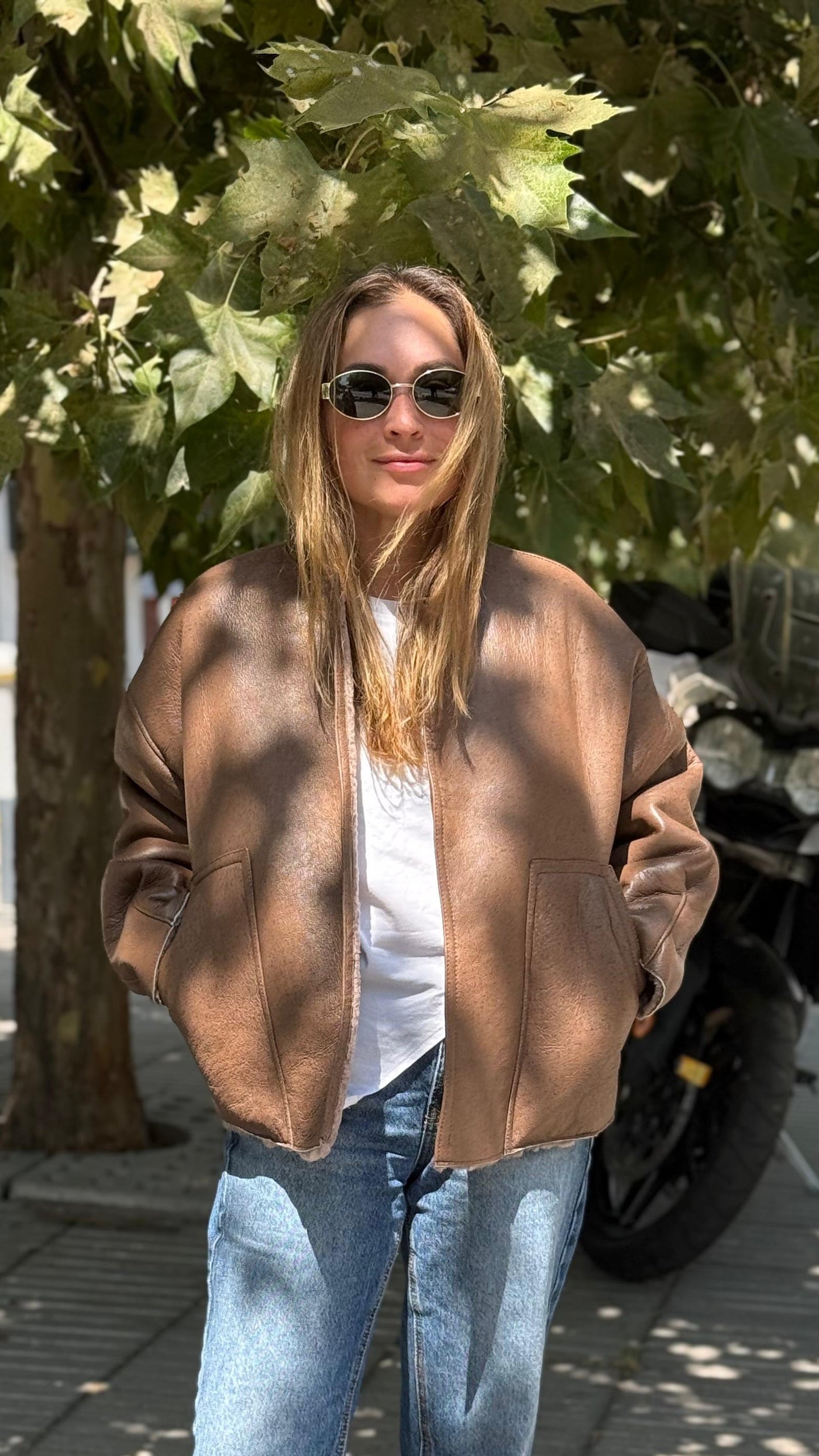 Oslo Taupe Rosa Oversize