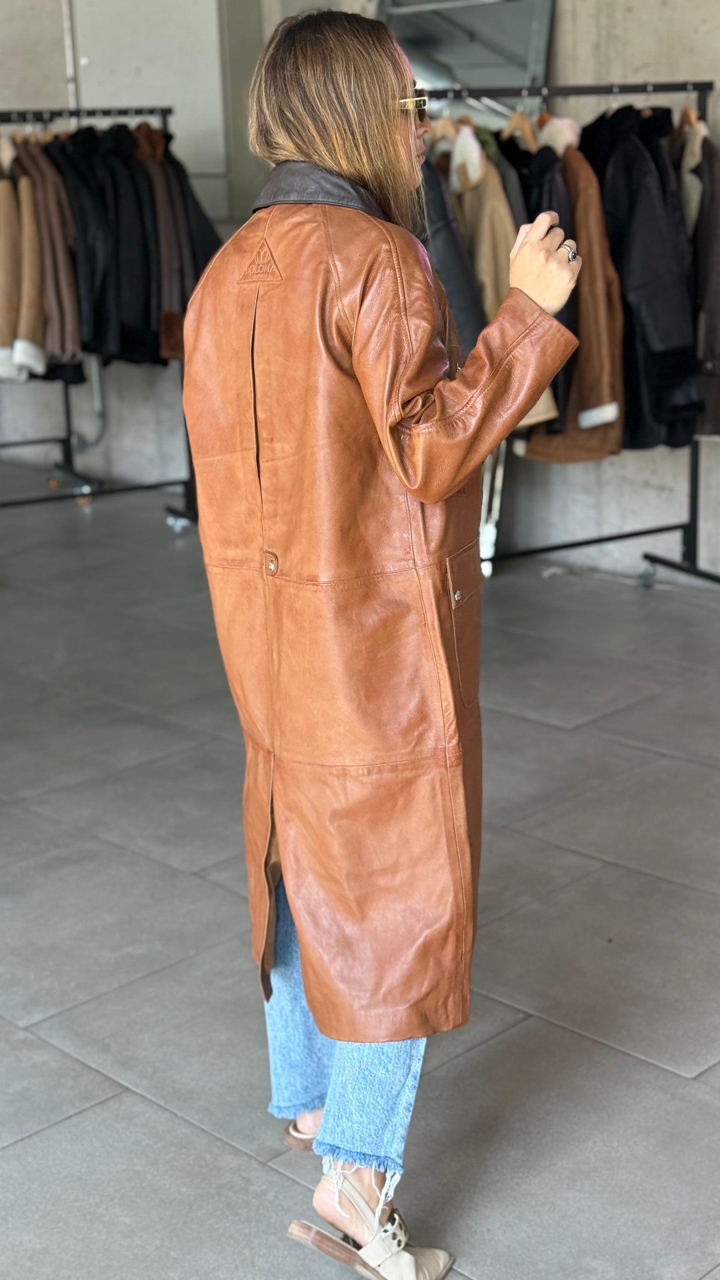 Trench Cuero Soho Camel