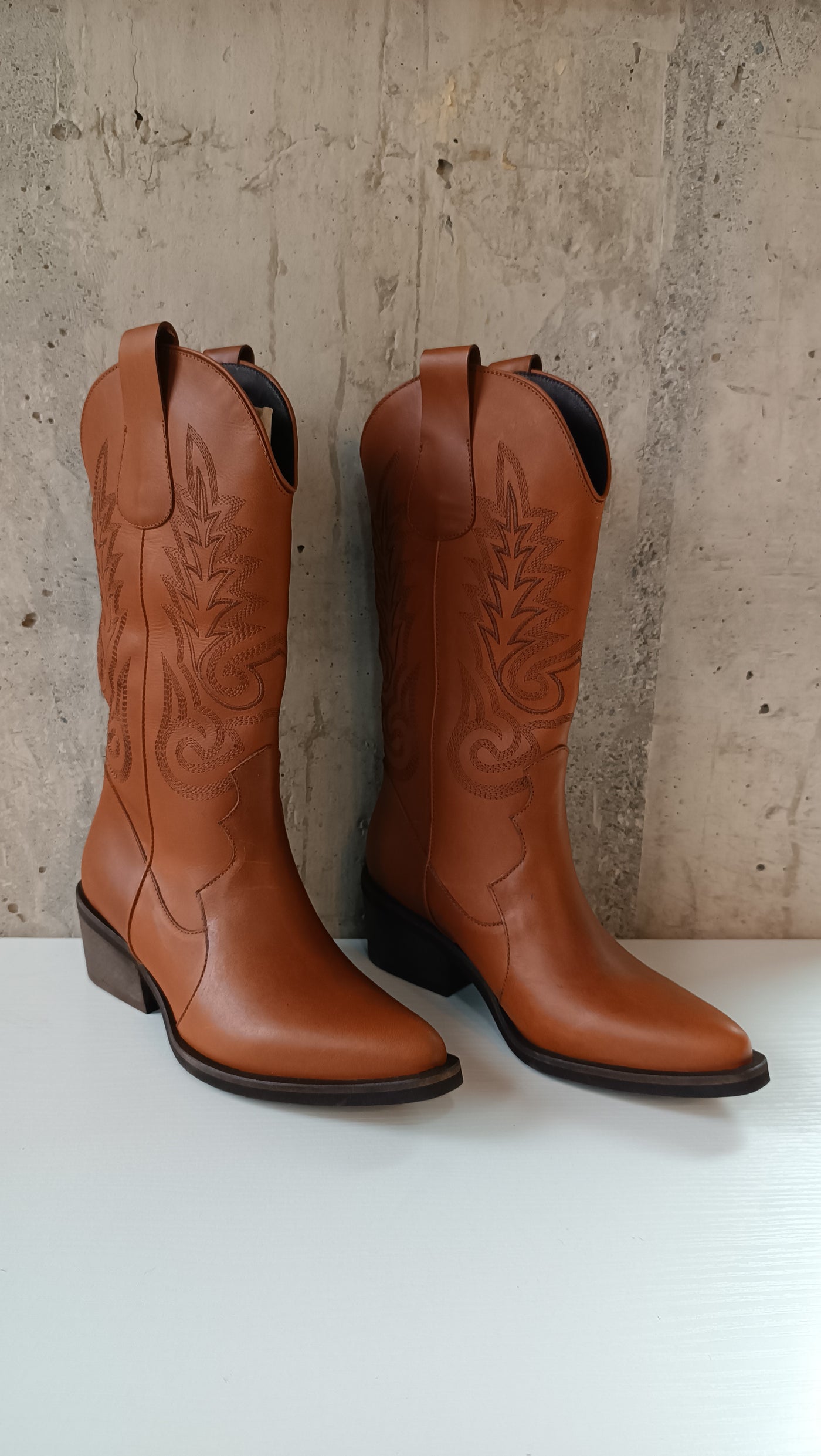 Bota Texana Napa Coñac