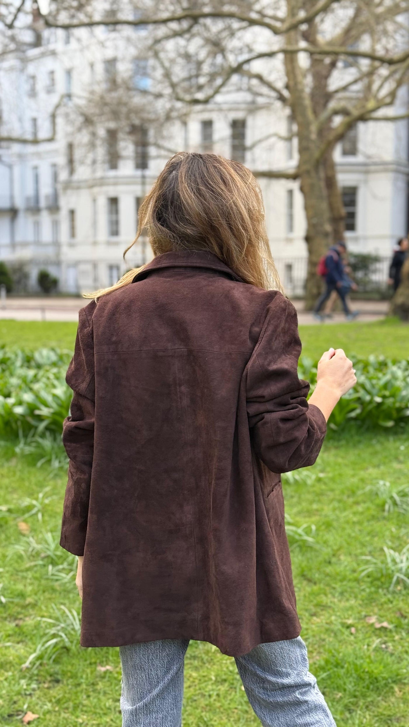 Blazer Gamuza Madison Chocolate
