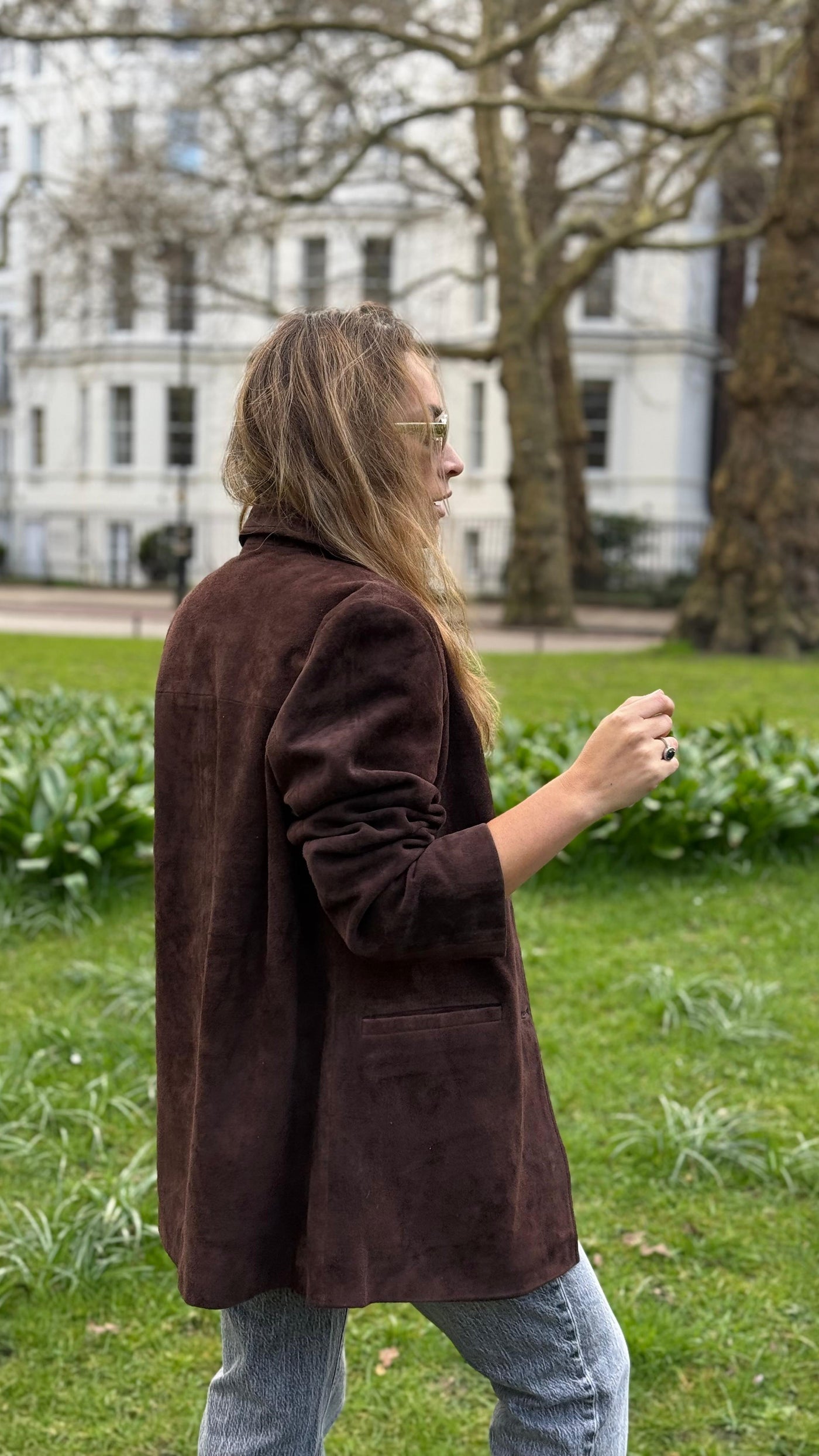 Blazer Gamuza Madison Chocolate