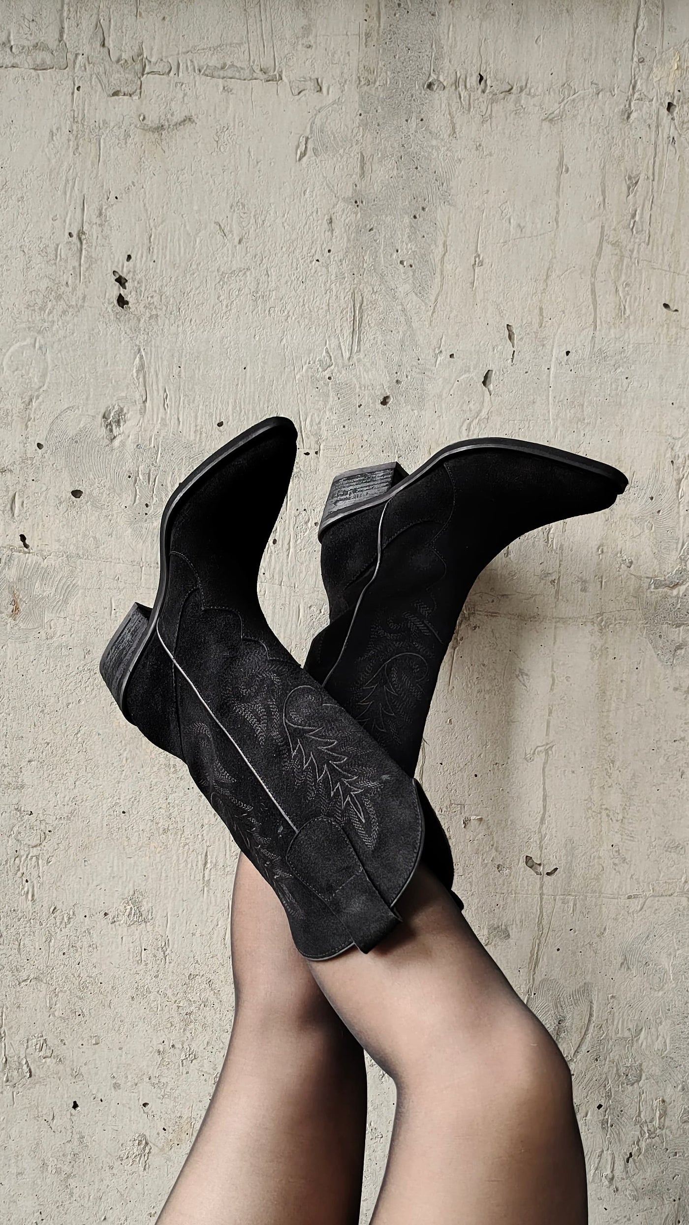 Bota Texana Reno Negro