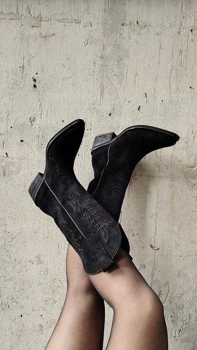 Bota Texana Reno Negro