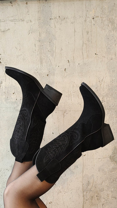 Bota Texana Reno Negro