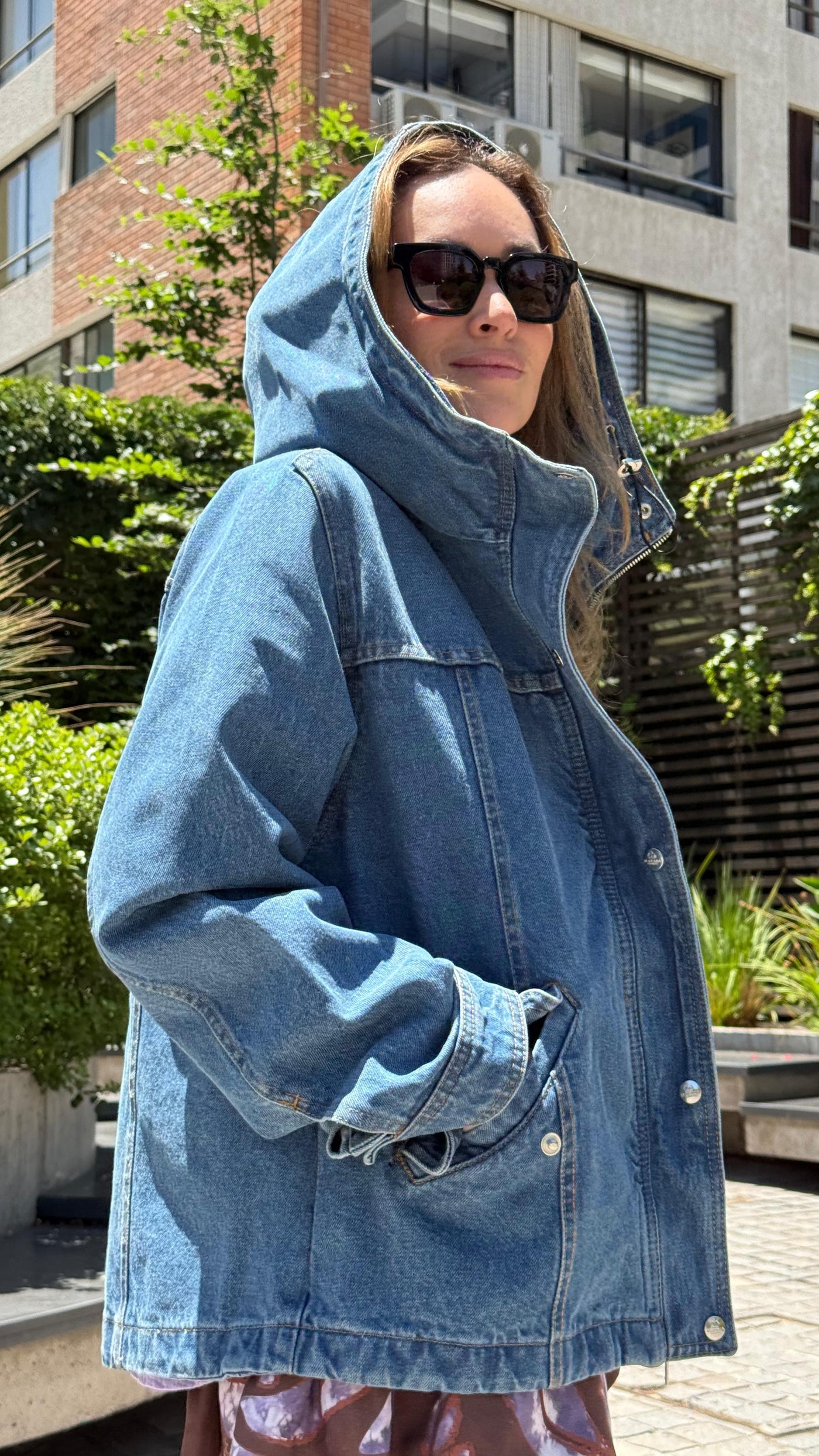 Chaqueta Denim Gracia Azul
