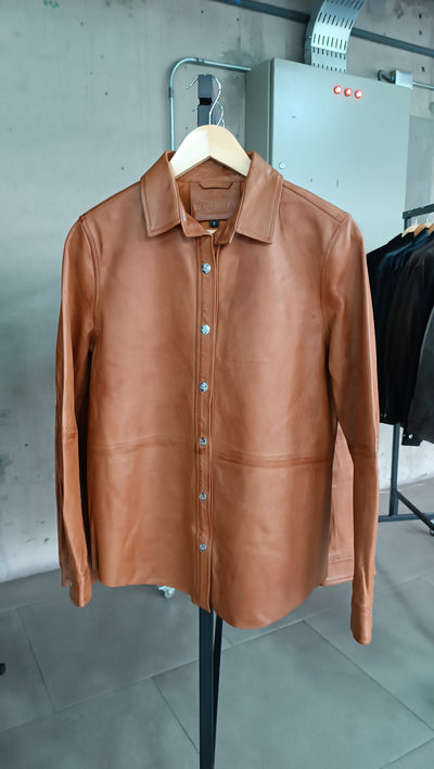 Camisa Cuero New Mallorca Camel