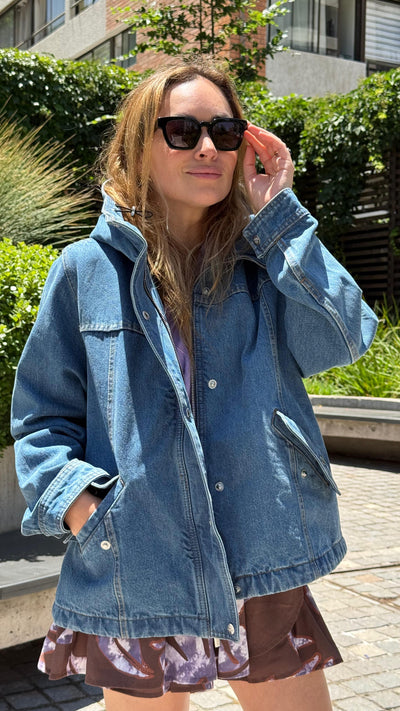 Chaqueta Denim Gracia Azul