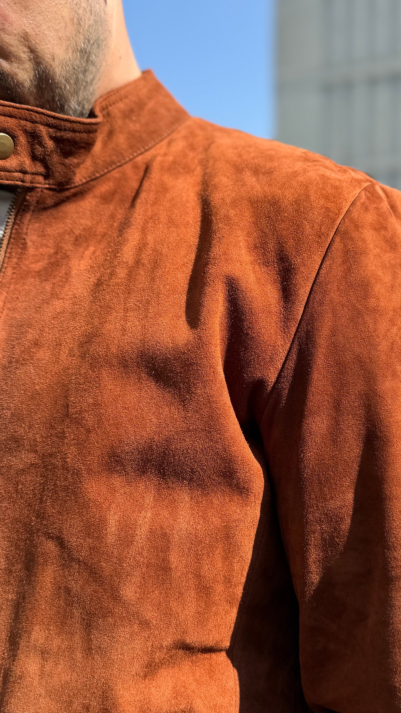 Chaqueta Gamuza Hombre Armenia Tostado