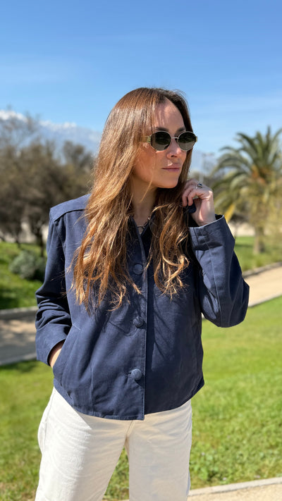 Pre-compra Chaqueta Gamuza Constanza Blue