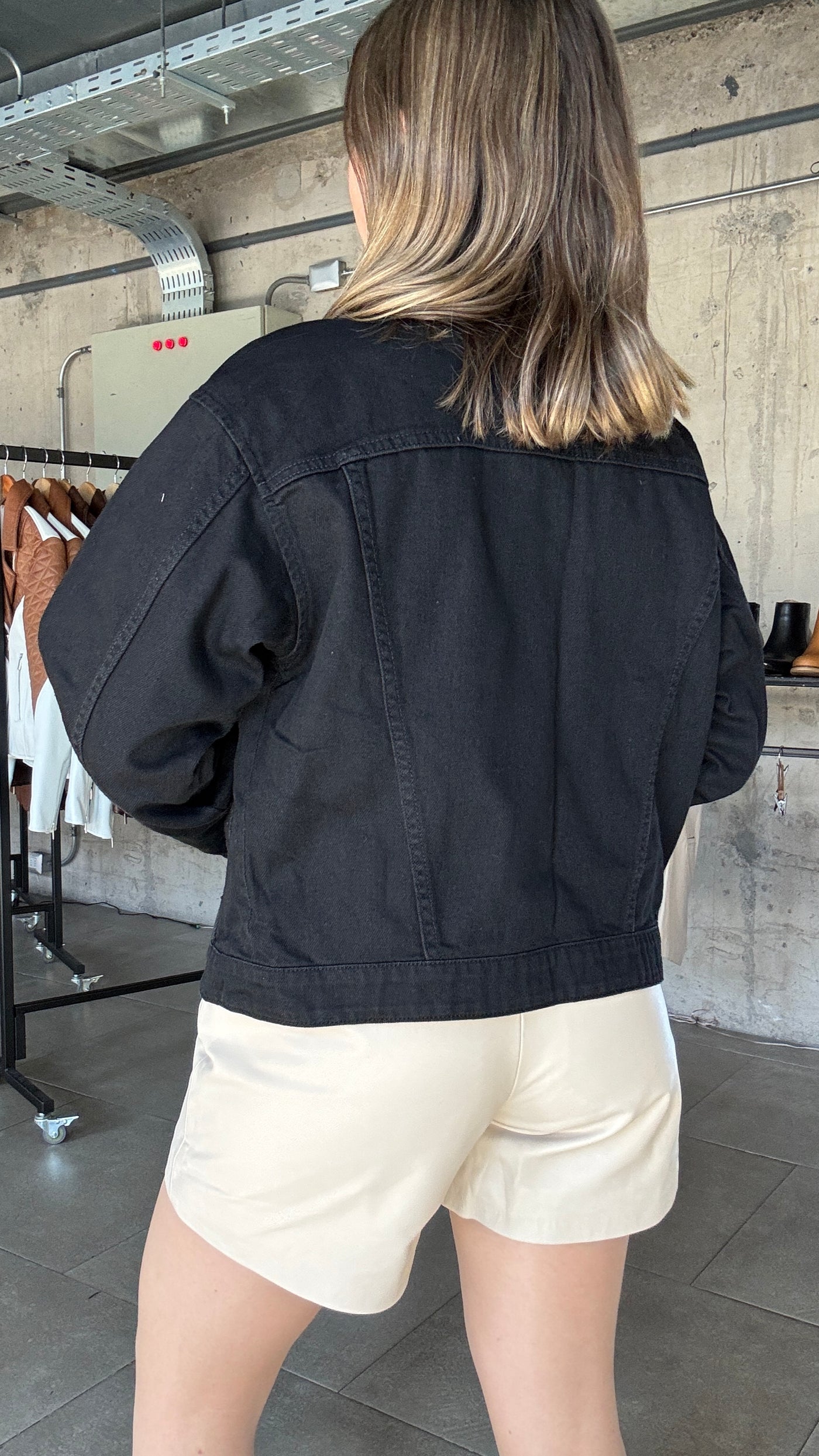 Chaqueta Jeans Dumbo Negro