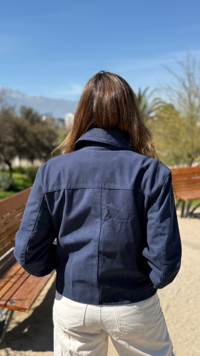 Pre-compra Chaqueta Gamuza Constanza Blue